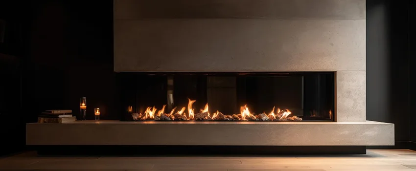 Gas Fireplace Ember Bed Design Services in Edgemont, California