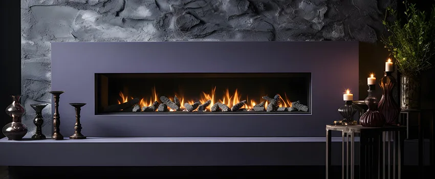 Ember Bed for Ventless Gas Fireplace in Edgemont, CA